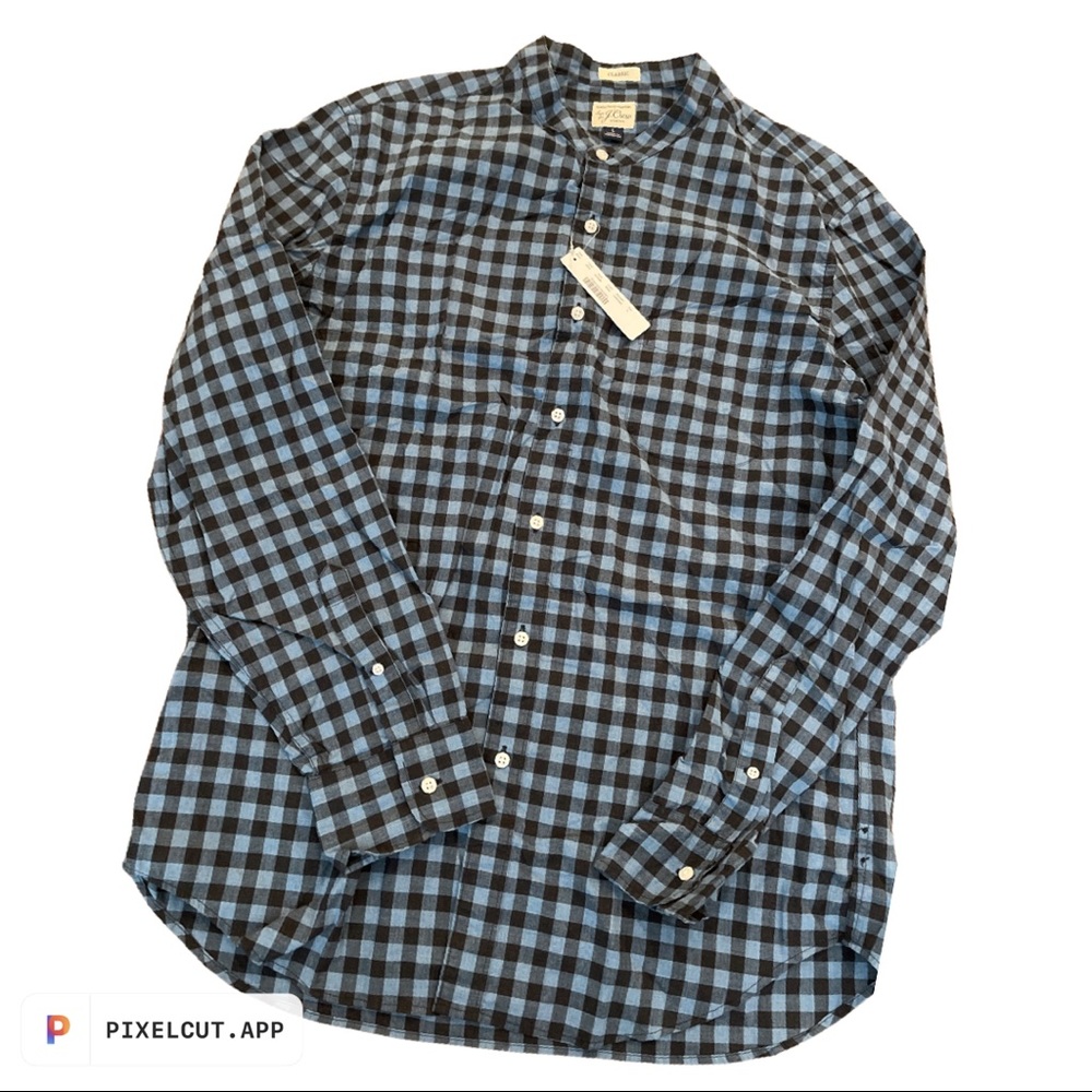 NWT J CREW CLASSIC BUTTON UP